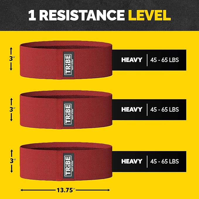 Fabric Resistance Bands for Legs - Workout Bands Resistance Bands for Men and Women - Booty Bands for Working Out - Exercise Bands Resistance Bands Set - Elastic Bands for Exercise-StrideForce Fitness