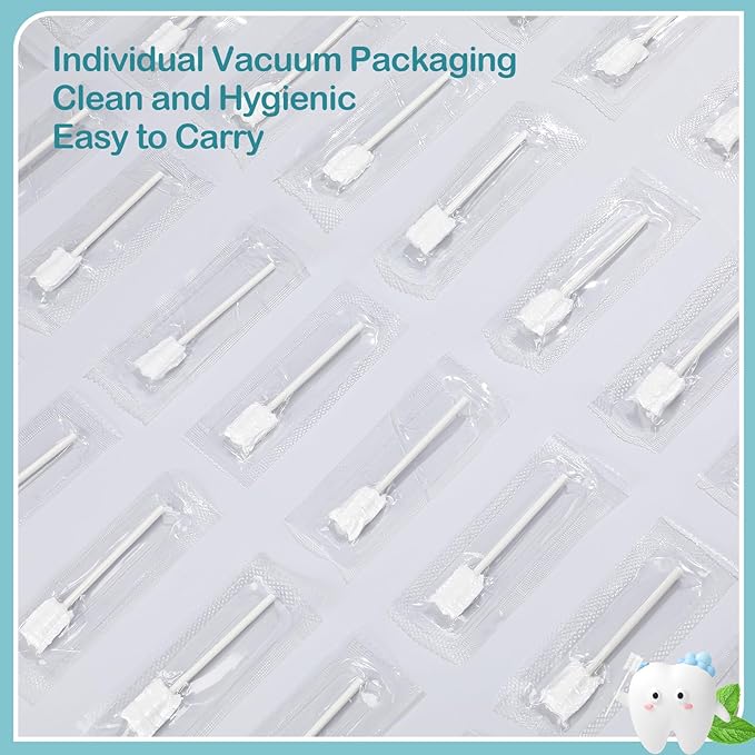 200 Pieces Baby Tongue Cleaner Disposable Infant Oral Cleaner with 4 Pieces Finger Toothbrush Soft Gauze Baby Mouth Newborn for Tooth Mouth Gum Dental Care(Blue)