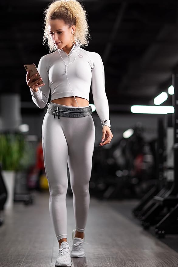 Fitgriff® Running Belt for Men & Women - Secure Jogging Pouch for Phone, Keys & Essentials - For All Cell Phones-StrideForce Fitness