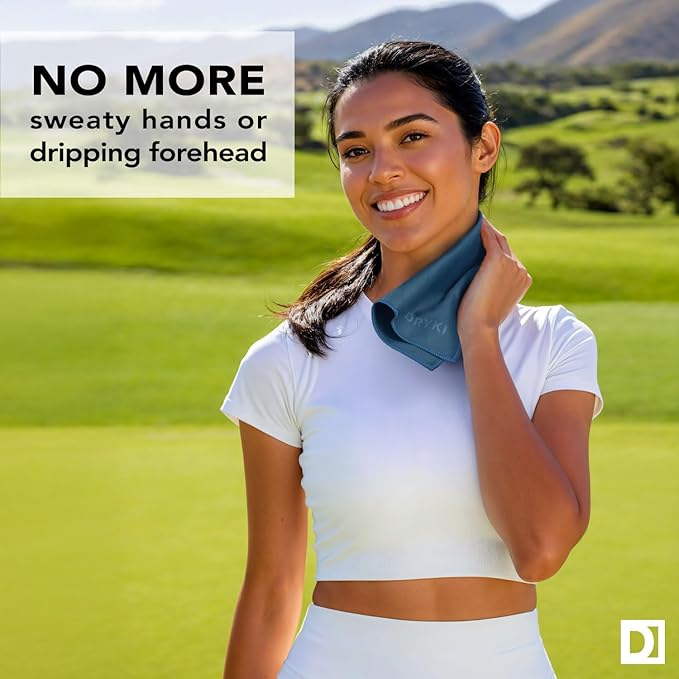 Pocket-Sized Sweat Towels - The Original Sweat Absorbing Handkerchiefs - Quick-Dry Microfiber Sweat Rags for Face, Hands, & Body - Men & Women - Gym, Sports, and Work (Neutrals: 10 Pack)-StrideForce Fitness