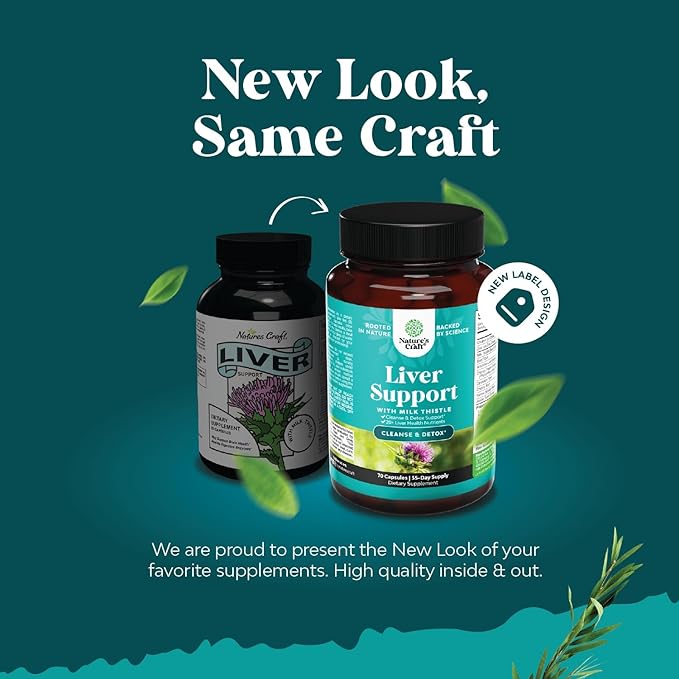 Liver Cleanse Detox & Repair 70 Capsules - Herbal Liver Support Milk Thistle Supplement - Silymarin Milk Thistle Supplements with Dandelion Root, Choline, Beetroot & Artichoke Extract-StrideForce Fitness