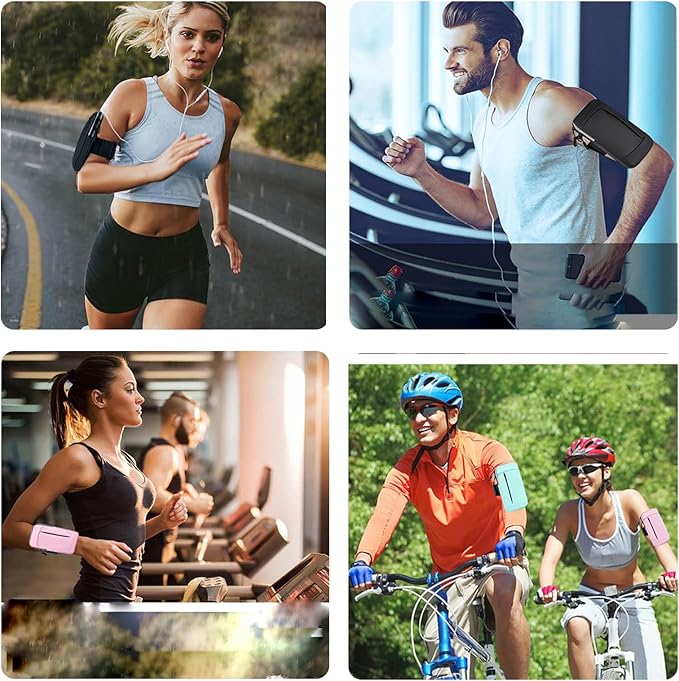Phone Holder Arm Bands for Running Armband Small Crossbody Bags for Women Kids,iPhone 15 14 13 12 11 Pro Max Xs Xr X 6 7 8 Plus SE Mini Galaxy Ultra Edge S24 S23 Note-StrideForce Fitness