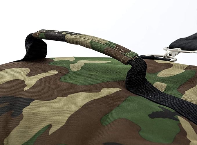 Heavy Duty Cargo Duffel Large Sport Gear Drum Set Equipment Hardware Travel Bag Rooftop Rack Bag (36" x 17" x 17", Camouflage)