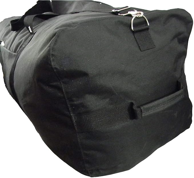 Heavy Duty Cargo Duffel Large Sport Gear Drum Set Equipment Hardware Travel Bag Rooftop Rack Bag (36" x 17" x 17", Black)