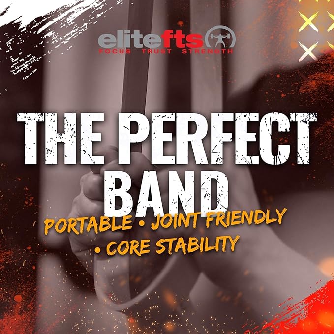 EliteFTS Pro Resistance Band - Boost Core Stability and Flexibility with This Portable, Joint-Friendly Tool-StrideForce Fitness