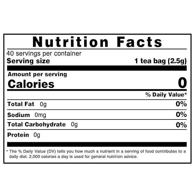 TEARELAE - Pine Needle Tea Bags - 3.53oz/100g (2.5g X 40 Bags) - 100% Pure Natural Dried Masson Pine Needles - Cut & Sifted - Caffeine-free-StrideForce Fitness