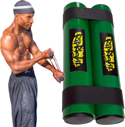 RipStick, Workout Equipment for Joint Rehab, Shoulder and Resistance Training, Muscle Building and Core Workout Equipment with 6 Adjustable Resistance Bands-StrideForce Fitness