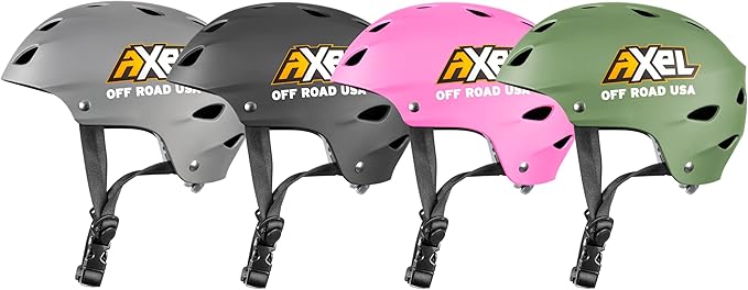Axel Off Road Trail Helmet | Super Light and Adjustable Helmet for Off-Roaders and Rock Crawlers in a Jeep, UTV, SXS, Buggy-StrideForce Fitness