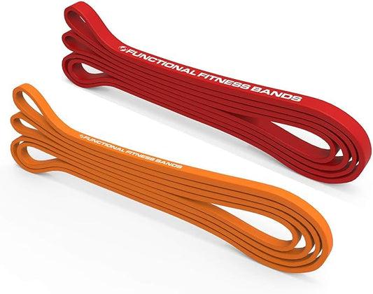 Pull Up Assist Bands Set by Functional Fitness. Heavy Duty Resistance and Assistance Training Band-StrideForce Fitness