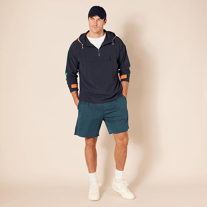 Amazon Essentials Men's Performance Tech Loose-Fit Shorts (Available in Big & Tall), Pack of 2-StrideForce Fitness