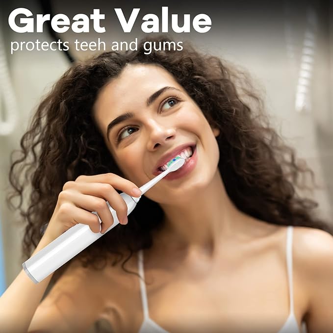 Toptheway Toothbrush Replacement Heads Compatible with Philips Sonicare ProtectiveClean DiamondClean C2 C1 G2 W 4100 5100 5300 Plaque Control, 6 Pack