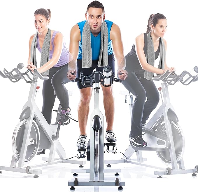 Hosuly 30 Pack Cooling Towels, 40"x12" Ice Breathable Soft Chilly Sweat Rag Microfiber Workout Rags for Gym Cooling Towels for Neck and Face for Yoga Golf Sport Running-StrideForce Fitness