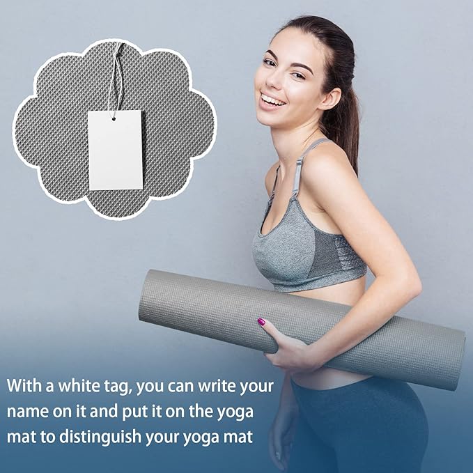 10 Pack Yoga Mats Bulk, 68'' x 24'' x 4mm Thick Yoga Mats for Kids and Adult Gym Mats Bundle Latex Free Exercise Mats with Non Slip Texture for Outdoor Yoga, Pilates or Workout-StrideForce Fitness