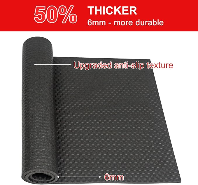 Bike Mat Exercise Bike Mat 12" × 25" (2 (2 mats))