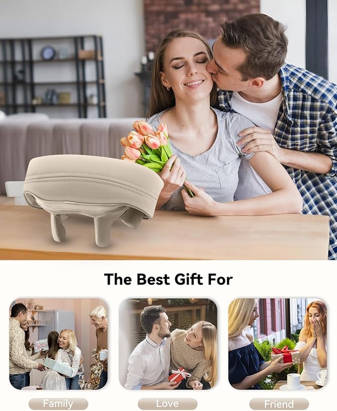 Snailax Cordless Neck Massager with Heat, Kneading Neck and Shoulder Massager Deep Tissue, Shiatsu Back Pillow, 2 Heating Levels,Gifts for Mom Dad-StrideForce Fitness