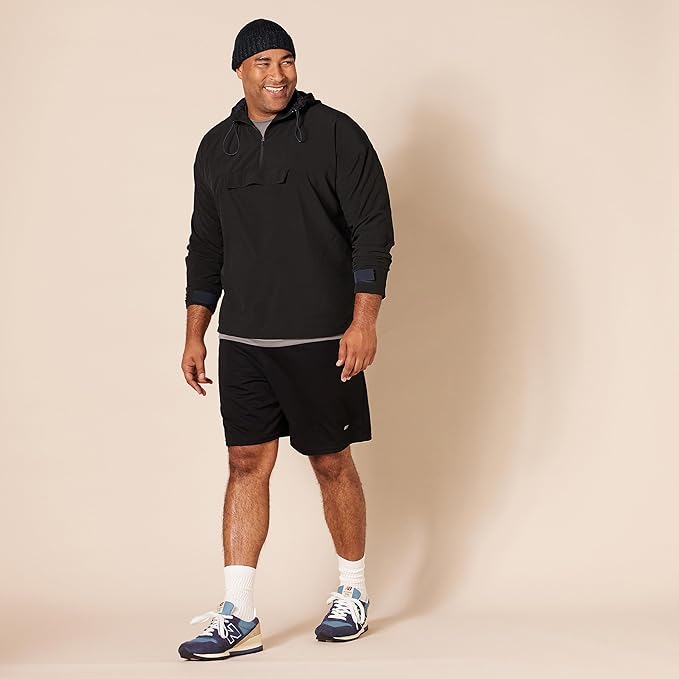 Amazon Essentials Men's Performance Tech Loose-Fit Shorts (Available in Big & Tall), Pack of 2-StrideForce Fitness