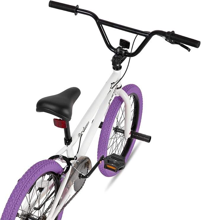 JOYSTAR Brockway Freestyle Kids BMX Bikes 20" 24" Kids Bicycles for 6-14 Years Old Boys Girls and Beginner-Level Riders 2 Pegs Multiple Colors-StrideForce Fitness