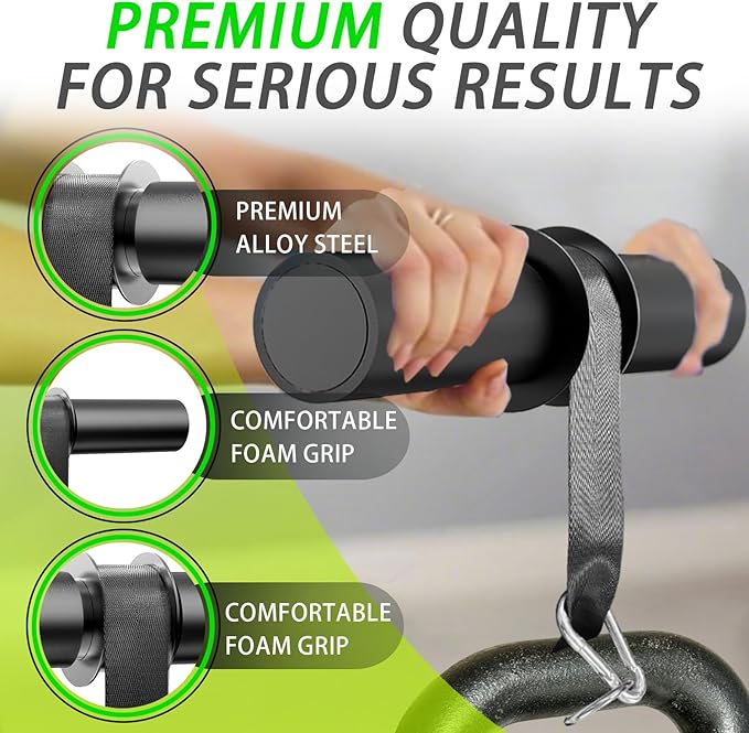 Forearm Strengthener Roller with Loading Pin and Thick Foam Grip β Multi-Functional Wrist Roller & Arm Blaster for Forearm, Wrist, and Grip Strength Training
