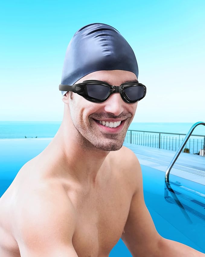 Aegend Swim Goggles, Swimming Goggles No Leaking Full Protection Adult Men Women Youth-StrideForce Fitness
