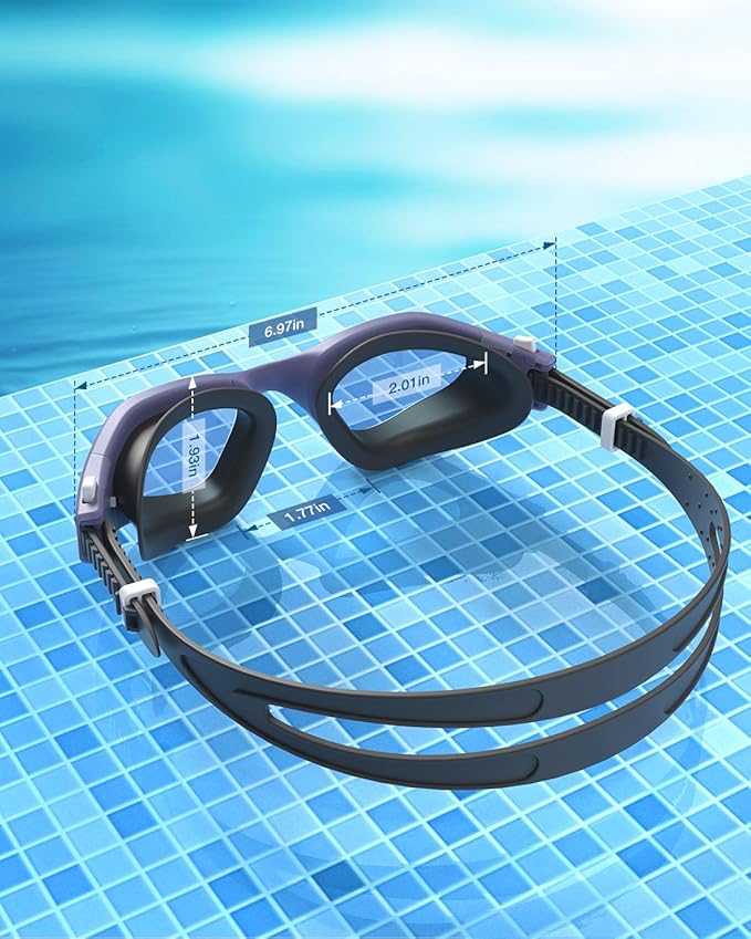 ZIONOR Swim Goggles, G1 SE Swimming Goggles Anti-fog for Adult Men Women-StrideForce Fitness