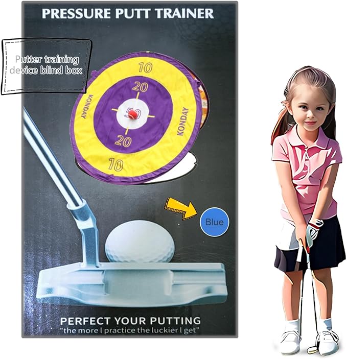 Master The Perfect Putting Stroke with Putting Trainer - Take Your Golf Technique to New Heights, Putting Trainer Blind Box - Exclusive for Clubs-StrideForce Fitness