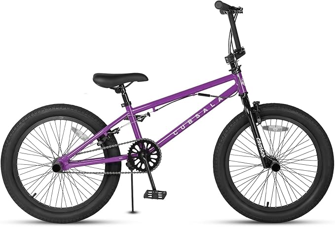 Freestyle BMX Bike, 18 20 Inch Kids Bicycle for 5-13 Years Old Kids and Beginner Level Rider, Multiple Colors-StrideForce Fitness