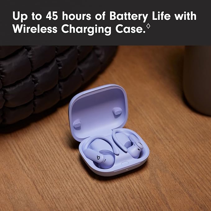 Beats Powerbeats Pro 2 Wireless Bluetooth Earbuds - Noise Cancelling, Heart Rate Monitor, IPX4, Up to 45H Battery & Charging Case, Works with Apple & Android - Hyper Purple-StrideForce Fitness