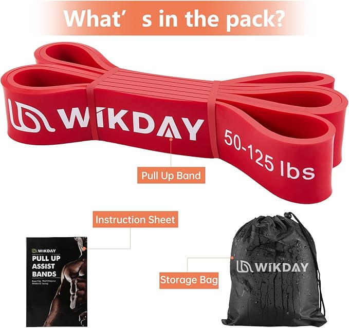 Resistance Bands for Working Out, Exercise Bands, Workout Bands, Pull Up Assistance Bands for Body Stretching Training Physical Therapy Muscle Training for Men & Women-StrideForce Fitness