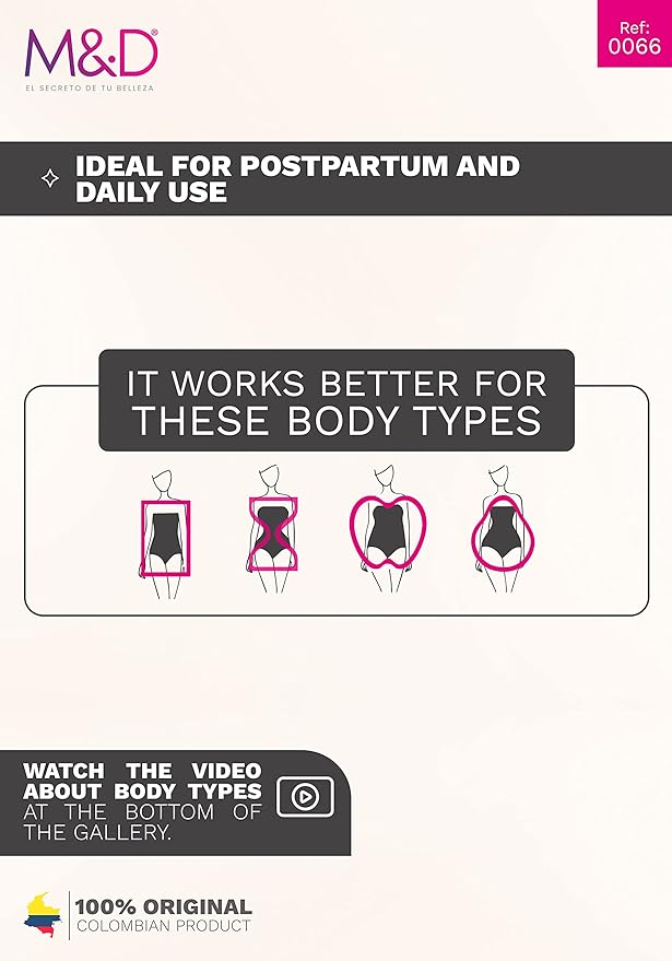 Fajas MyD 0068 Full Body Shaper Mid Thigh Bodysuit | Fajas for Women Colombianas-StrideForce Fitness