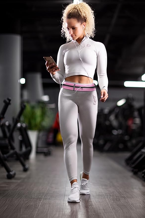 Fitgriff® Running Belt for Men & Women - Secure Jogging Pouch for Phone, Keys & Essentials - For All Cell Phones-StrideForce Fitness