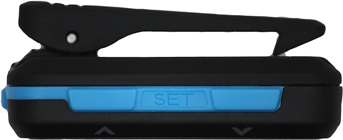 Gymboss Interval Timer and Stopwatch - Black/Blue SOFTCOAT