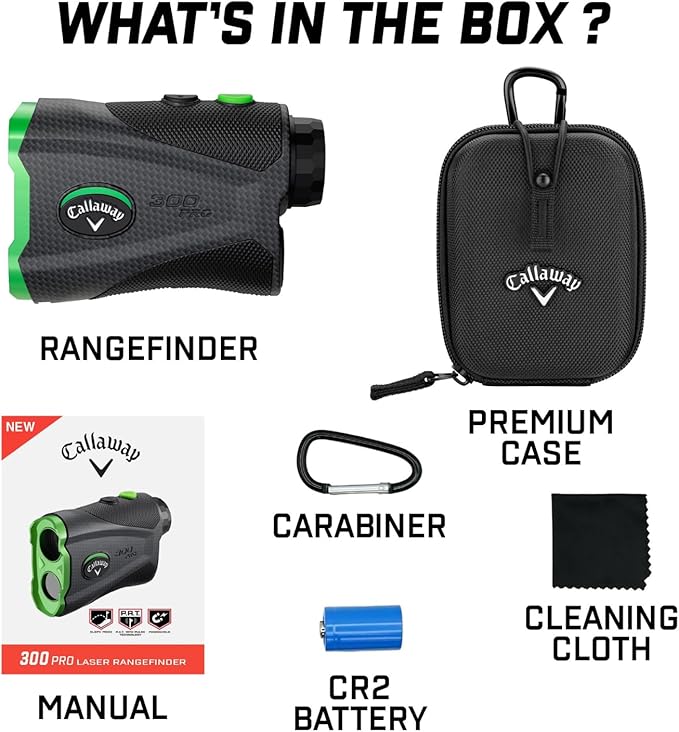 Callaway Golf 300 Pro Laser Rangefinder-StrideForce Fitness