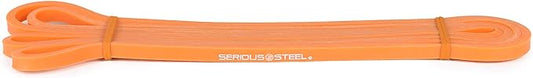 SERIOUS STEEL FITNESS Assisted 41" Pull-Up Band, Resistance & Stretch, Powerlifting & Pull-up Assist Loop (Single Band)-StrideForce Fitness