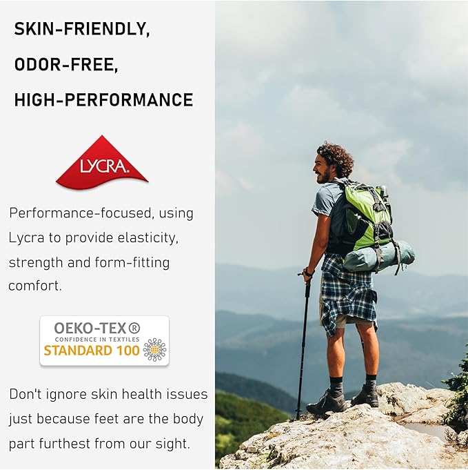 Elite Cushioned Compression Mid-crew Socks 4-Pack for Youth Women Men-StrideForce Fitness