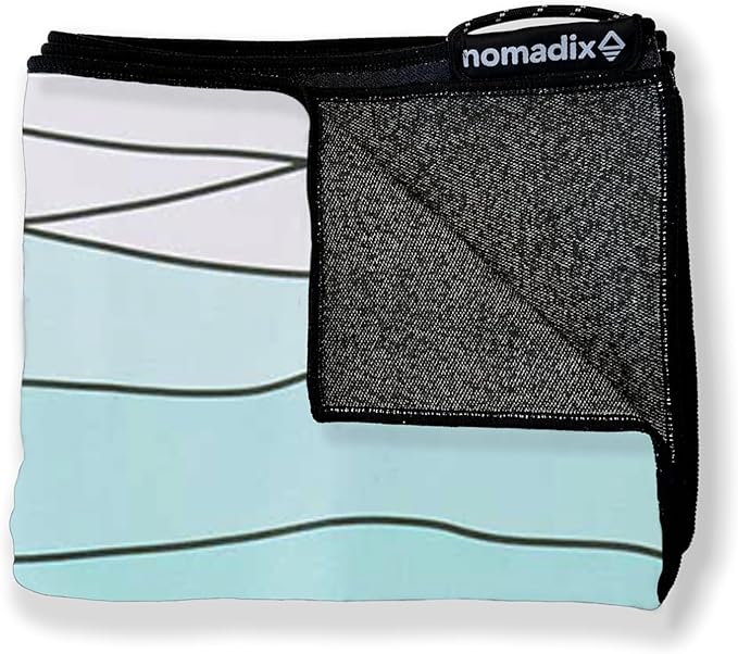 Nomadix Original Towel - Perfect for Beach, Pool, Travel, Camping, Yoga - Made with Recycled Materials - Super Absorbent - Sand Resistant-StrideForce Fitness