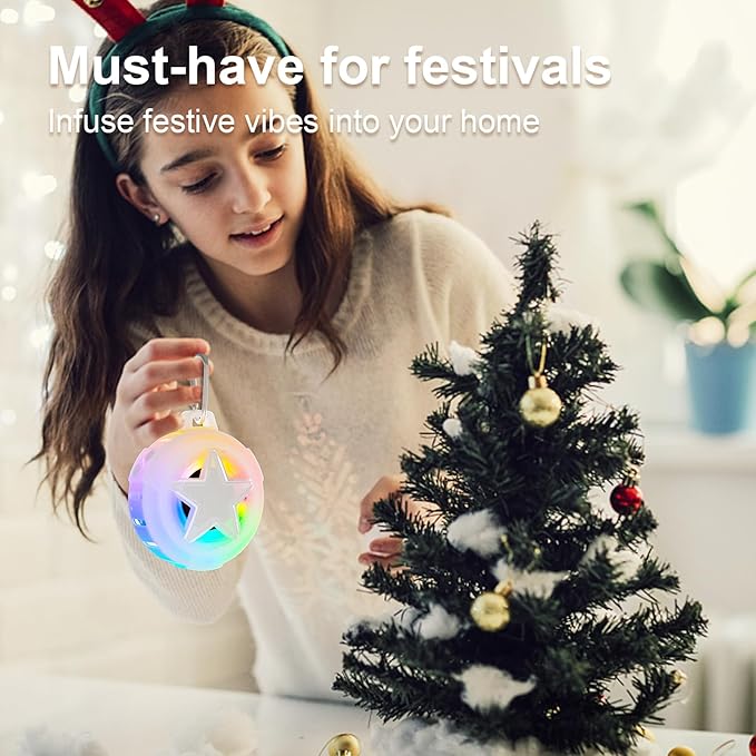 EBODA Bluetooth Shower Speaker, IP67 Waterproof Portable Speakers, Floating, TF Card, Small Outdoor Speaker with LED Light, True Wireless Stereo for Bike, Beach, Paddle Board, Kayak, Pool, Gifts-StrideForce Fitness