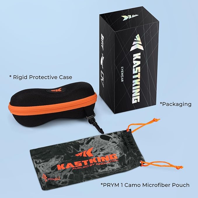 KastKing Hiwassee Polarized Sport Sunglasses for Men and Women, Wrap Sunglasses for Fishing Cycling and Running,UV Protection-StrideForce Fitness