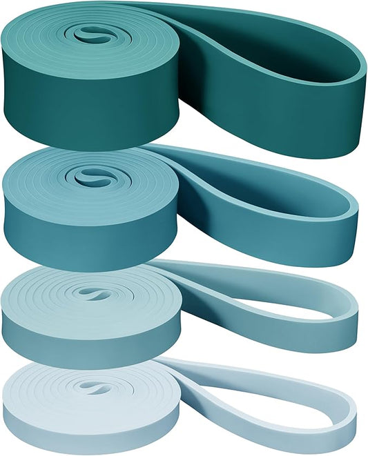 Retrospec Lift Resistance Pull Up Assistance Band Set for Working Out, Home Fitness, Toning, Stretching. Physical Therapy, Muscle Training & Exercise - Lightweight & Portable for Men & Women-StrideForce Fitness