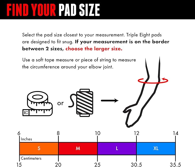 Triple Eight Covert Elbow Pads – Ideal for Roller Skating, Biking, BMX, and Skateboarding-StrideForce Fitness