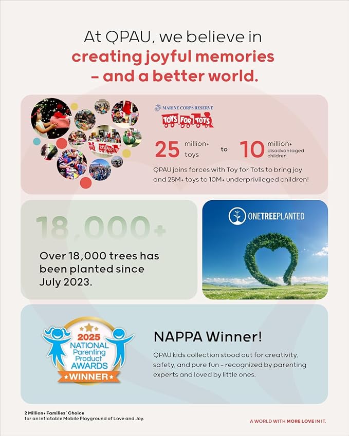 QPAU Kids Punching Bag Toy with Boxing Gloves, 66 Inch Larger Stable Kids Inflatable Boxing Bag Set, Gifts for Boys & Girls Age 6-12, for Practicing Karate, Taekwondo, MMA-StrideForce Fitness