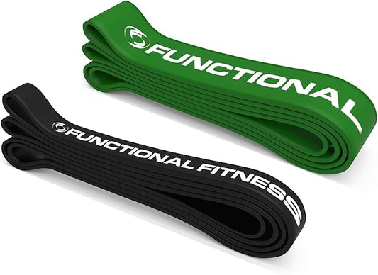 Pull Up Assist Bands Set by Functional Fitness. Heavy Duty Resistance and Assistance Training Band-StrideForce Fitness
