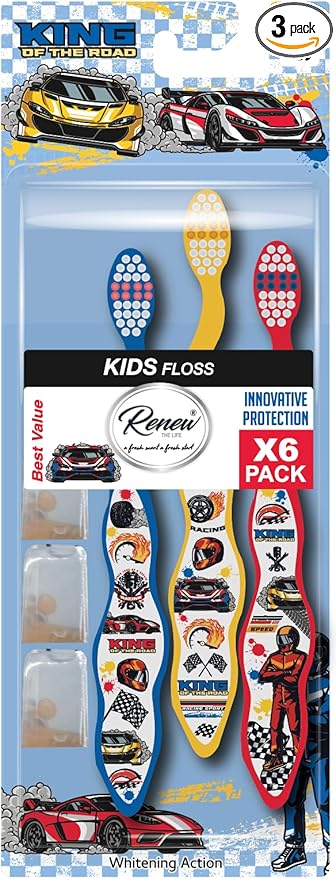 Kids Toothbrush Renew (King of The Road)