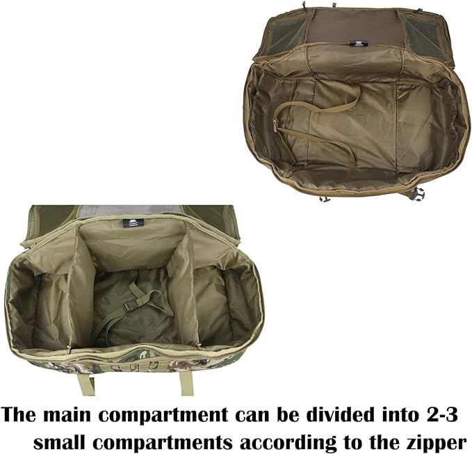 3 In 1 Military Backpack Travel Duffle Bag for Weekender Gym Traveling Workout Deployment-StrideForce Fitness