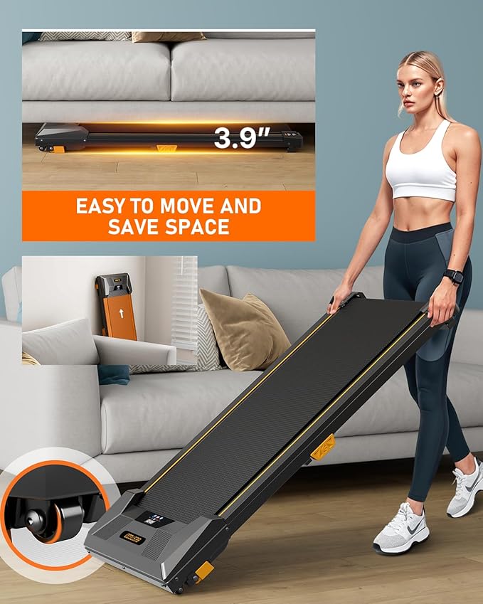 Walking Pad with Incline, BestGod Treadmills for Home 330lbs Capacity Walking Pad Treadmill Portable Under Desk Treadmill, 2.5HP Compact Treadmills Walk Pad with Remote Control-StrideForce Fitness