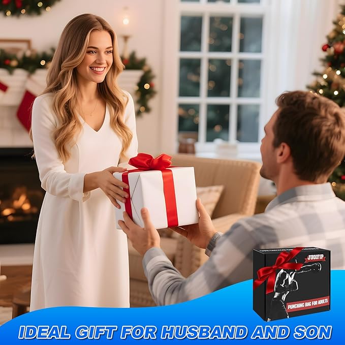 Freestanding Punching Bag with Stand, Men Standing Kickboxing Bag, Heavy Boxing for Adult Teens, Suitable for MMA Dummy Karate Home Gym Training Equipment (Excludes Gloves and Pumps)-StrideForce Fitness