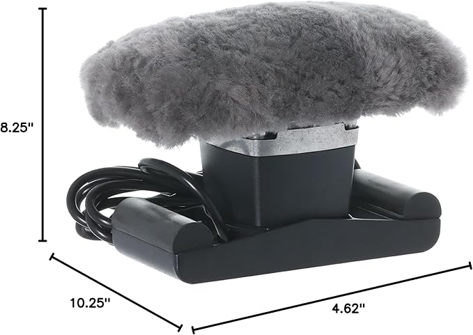 Core Products Jeanie Rub Variable Speed Massager - Sheepskin Cover Combo-StrideForce Fitness