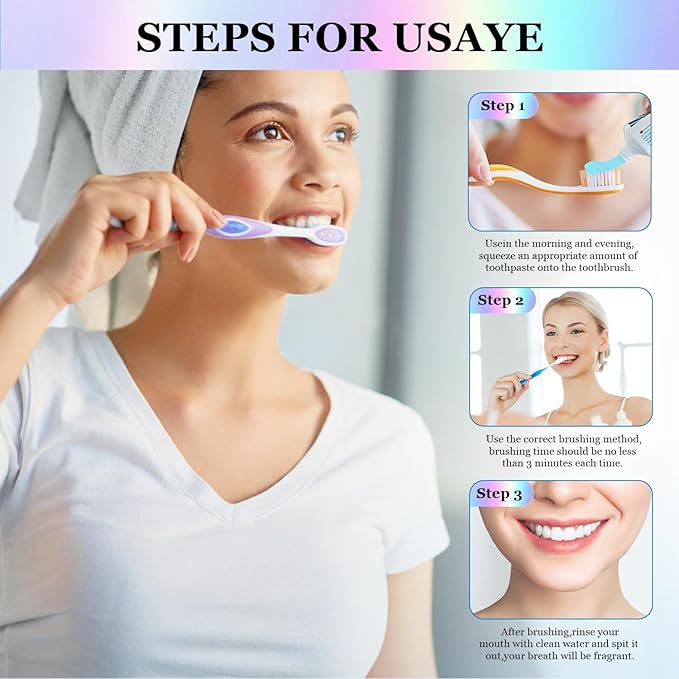 2Pcs Acssart Radiant Whitening Toothpaste,Unismart Toothpaste Whitening,Niacinamide Whiteing Toothpastes,Niacinamide Toothpastes,Deep Cleaning Care