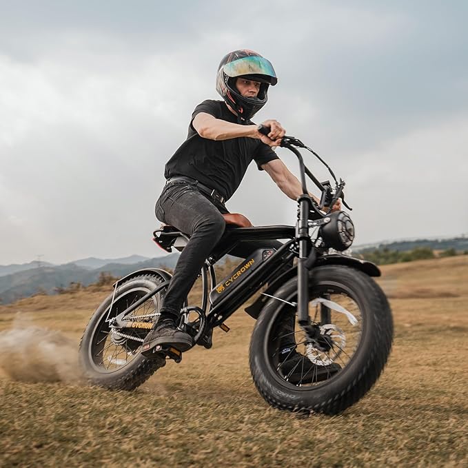 Electric Bike for Adults,Peak 1000W/1500W Motor,20/28MPH 55-150Mile ebikes for Adults with 10.4AH/13AH/26AH Battery,20" Fat Tire Electric Dirt Bike Commuting Off Road Ebike, UL2849-StrideForce Fitness