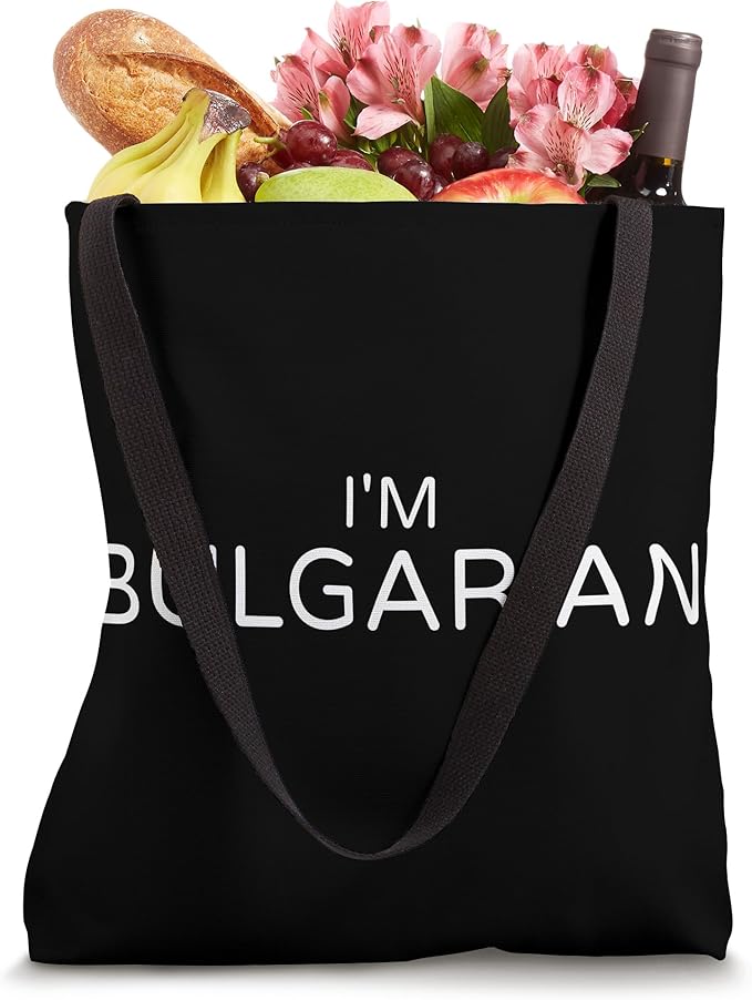 I'm Bulgarian Bulgaria Tote Bag-StrideForce Fitness