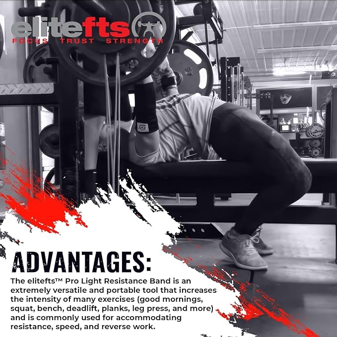 EliteFTS Pro Resistance Band - Boost Core Stability and Flexibility with This Portable, Joint-Friendly Tool-StrideForce Fitness